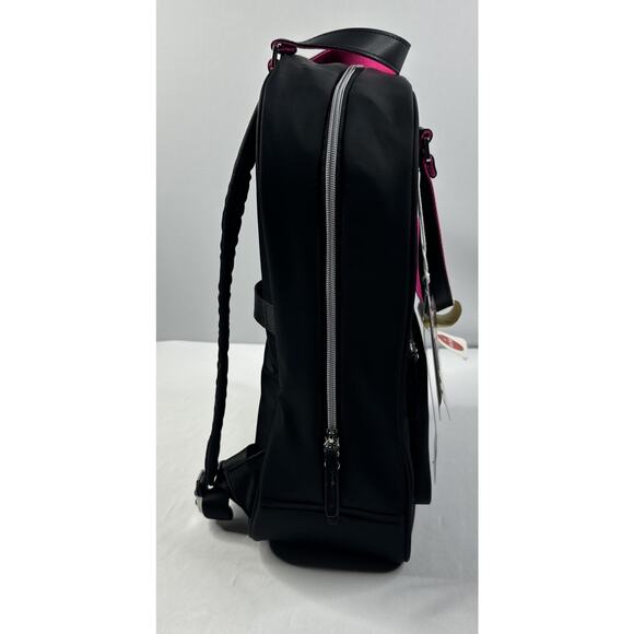 Sarah Jessica Parker 16" RFID Convertible Laptop Backpack - Black/Candy - Picture 4 of 5